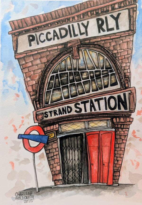 Strand Station - London Underground