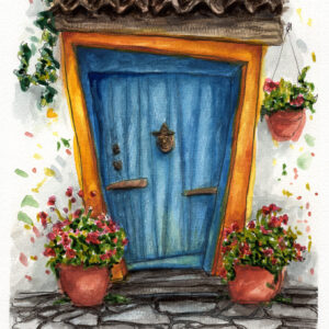 The Quirky Blue Door