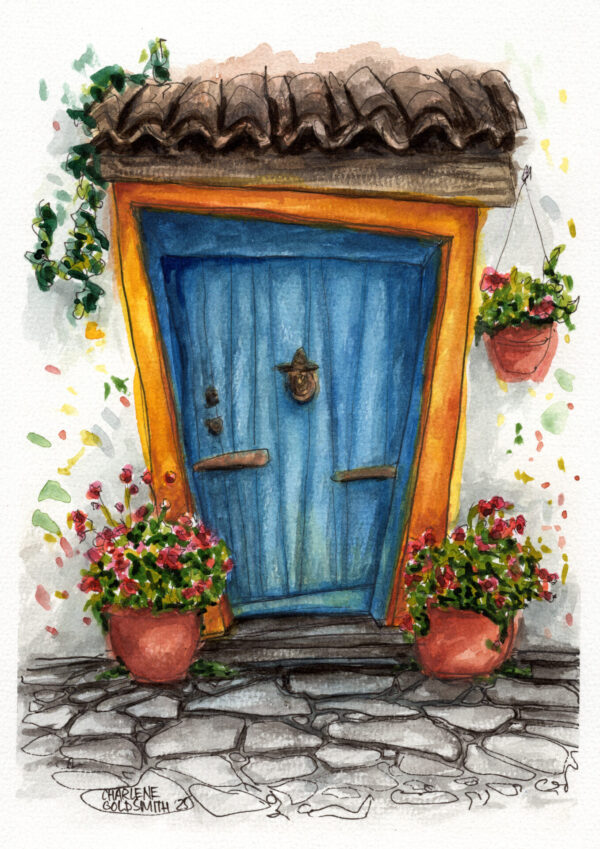 The Quirky Blue Door
